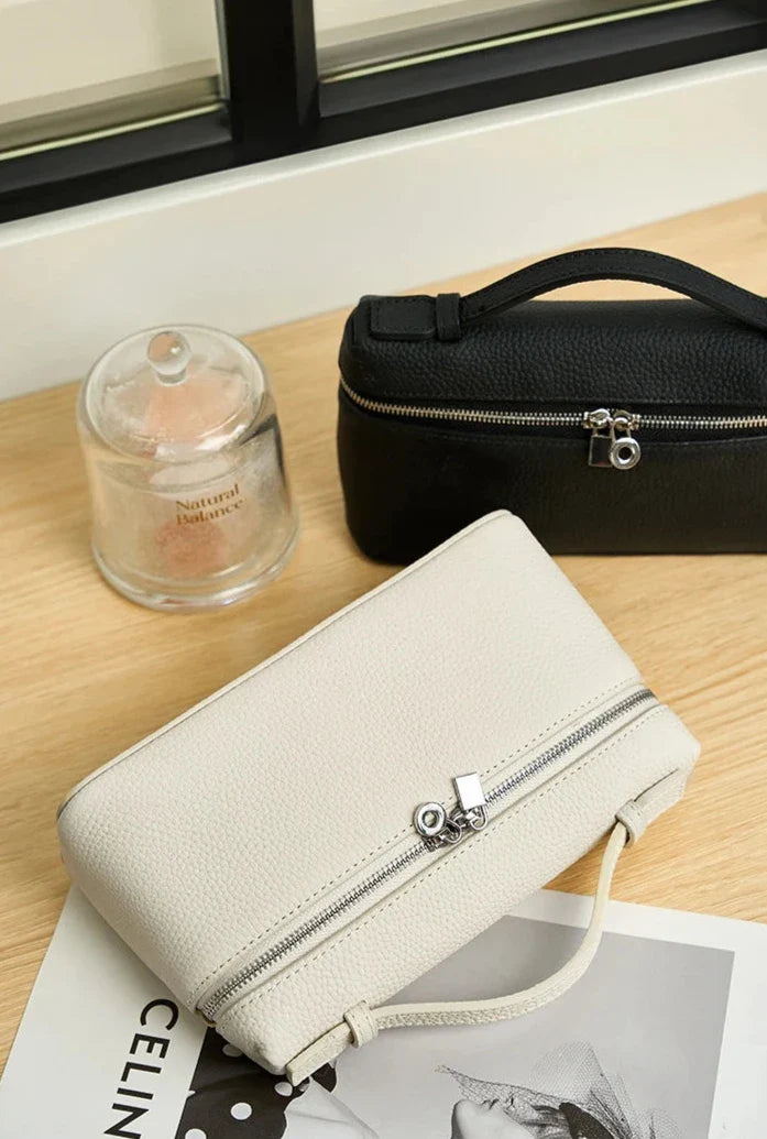 Camila Small Genuine Leather Tote Bag