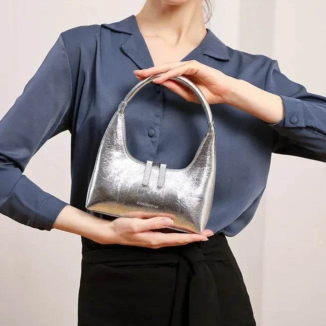 Liz Baguette Genuine Leather Bag