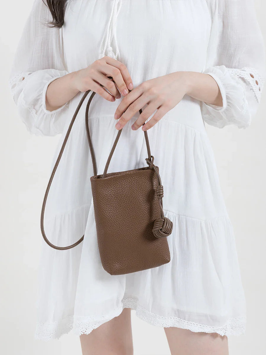 Nadia Phone Small Genuine Leather Bag