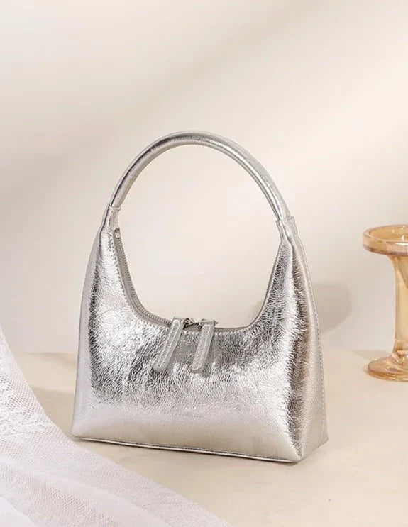 Liz Baguette Genuine Leather Bag