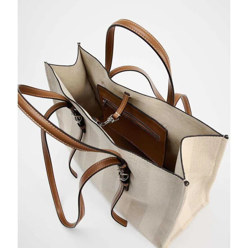 Pamela Canvas Tote Shoulder Medium Bag