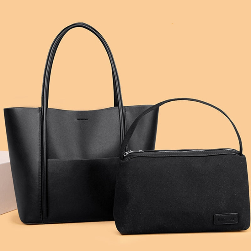 Alessandra Large Genuine Leather Bag