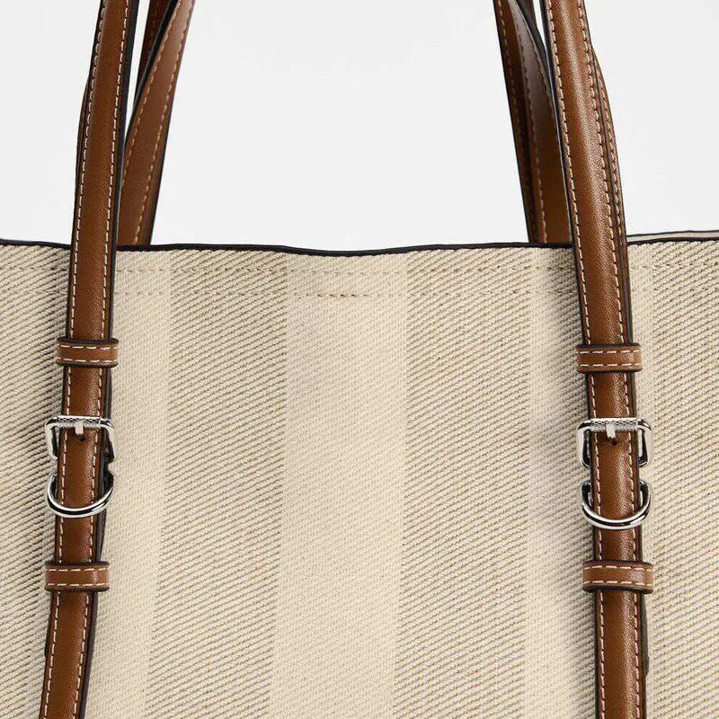 Pamela Canvas Tote Shoulder Medium Bag