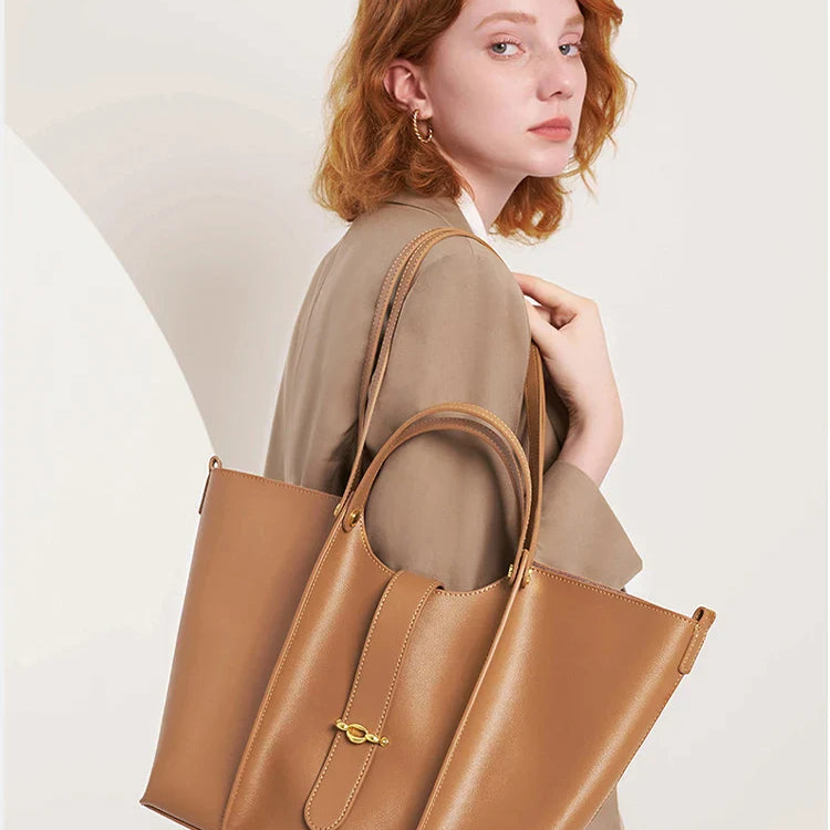 Saad Maxi Genuine Leather Bag