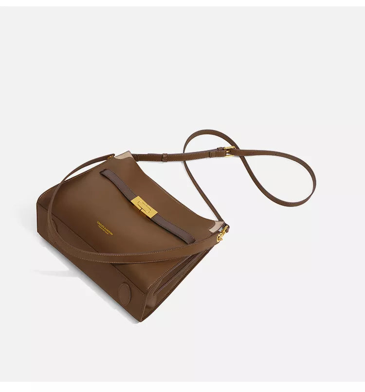 Nicole Double Genuine Leather Bag