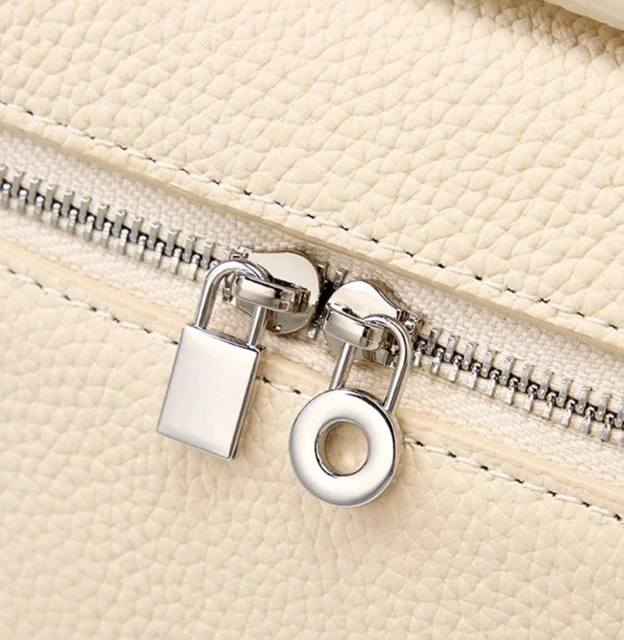 Camila Small Genuine Leather Tote Bag