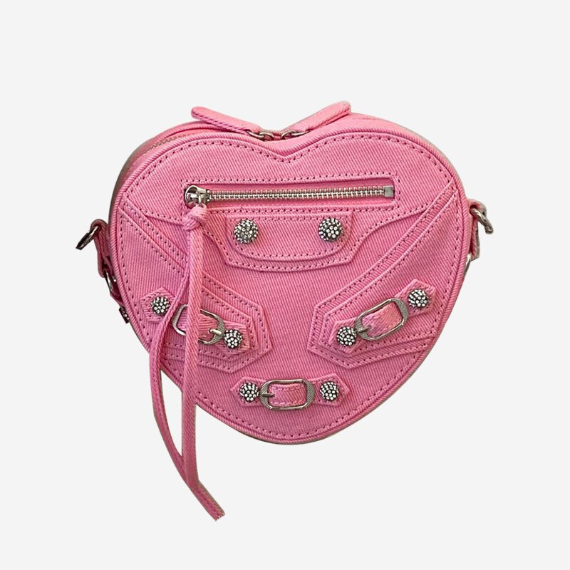 Julie Crossbody Heart Bag