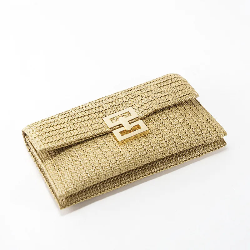 Larissa Straw Beach Bag