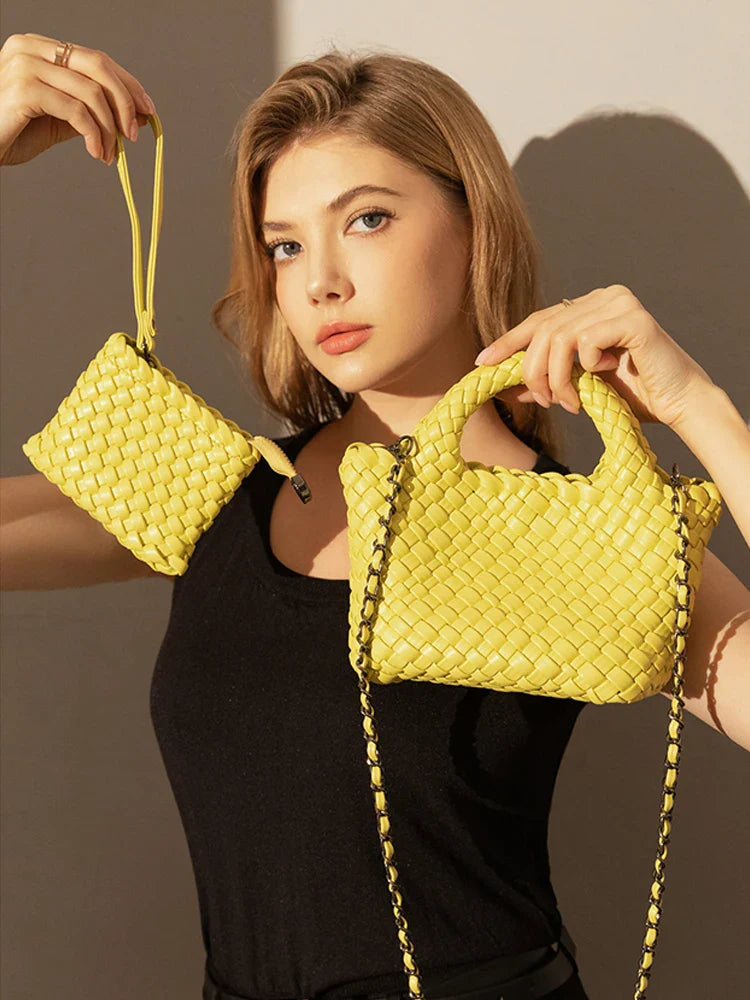 Lua Woven Small Bag
