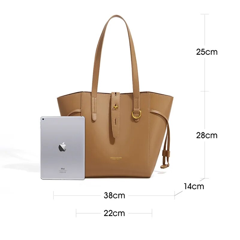 Ale Large Genuine Leather Bag