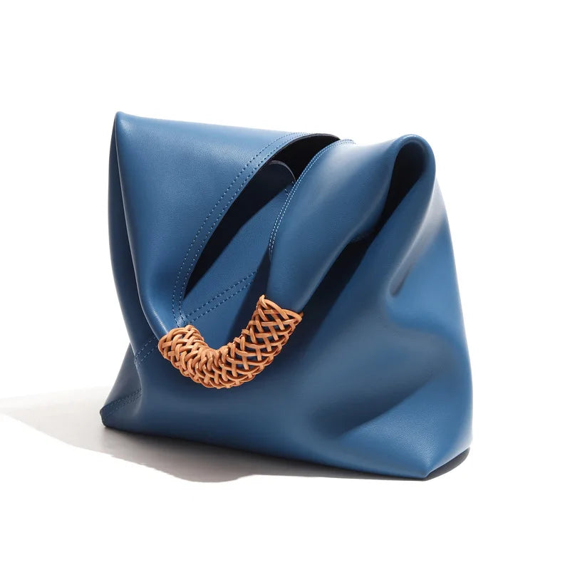 Hillary Shopping Large Genuine Leather Bag