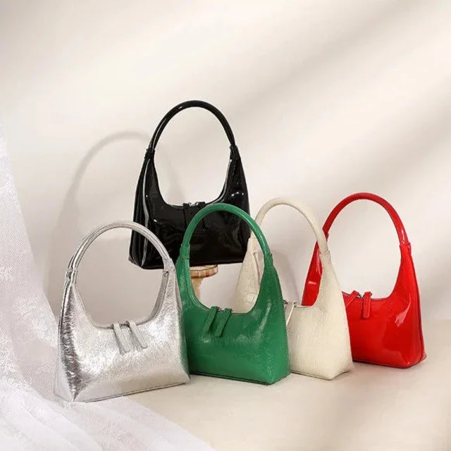 Liz Baguette Genuine Leather Bag