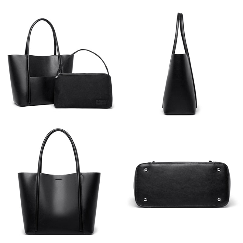 Alessandra Large Genuine Leather Bag