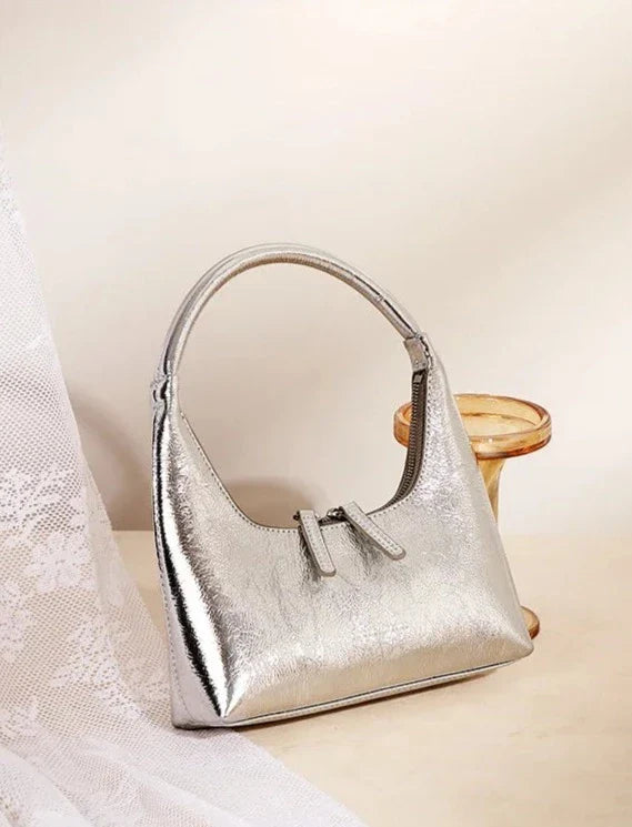 Liz Baguette Genuine Leather Bag