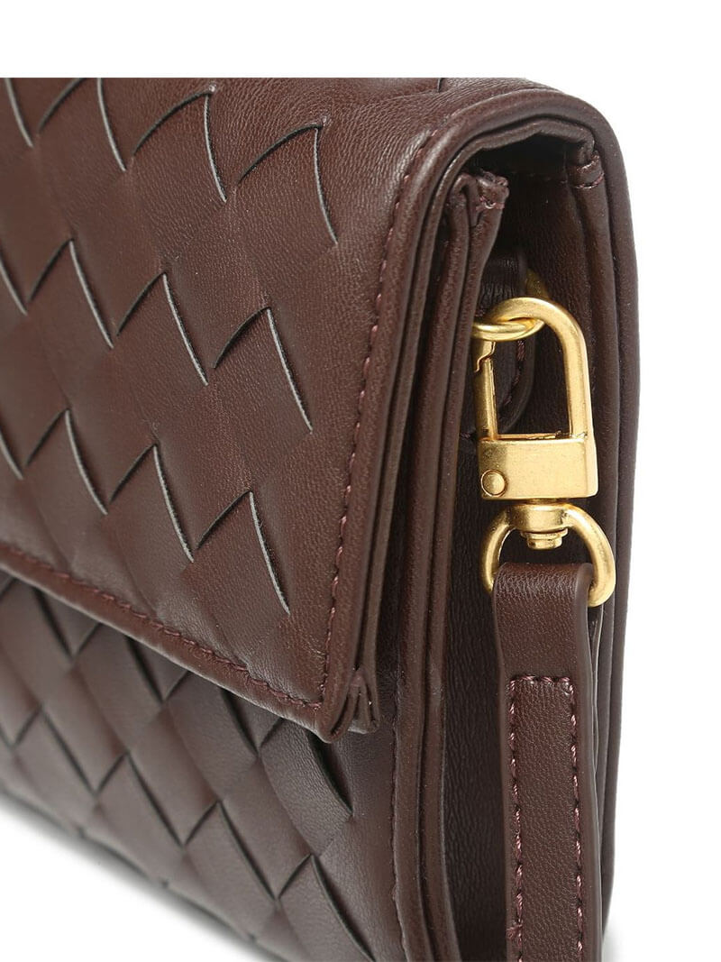 Paige Woven Clutch Bag