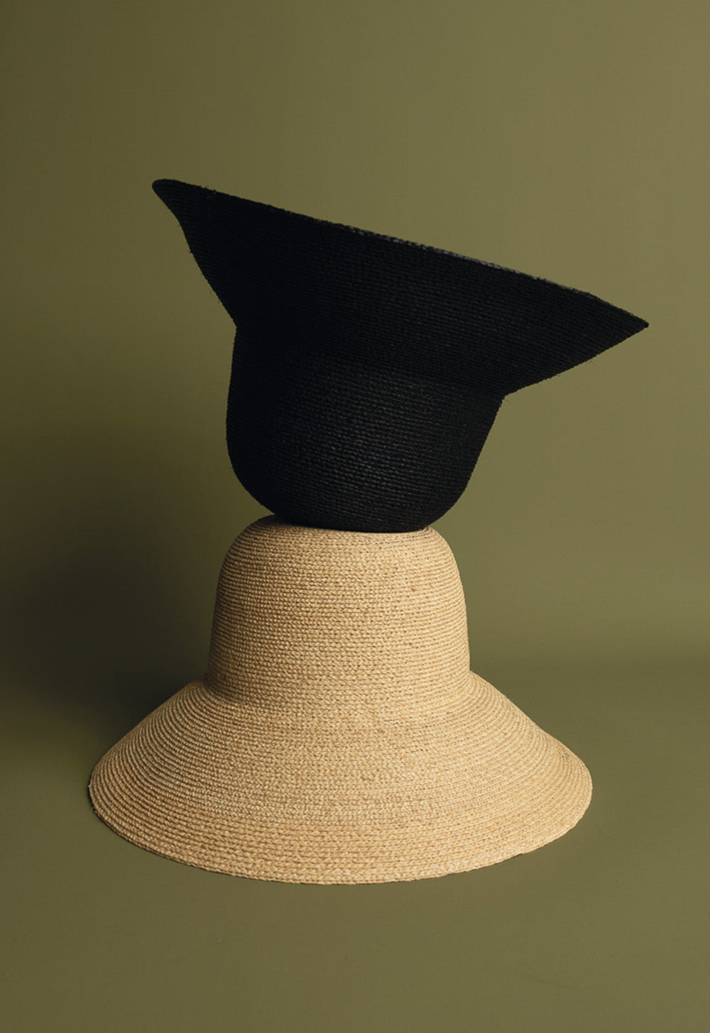 Cappello da sole Teodora nero