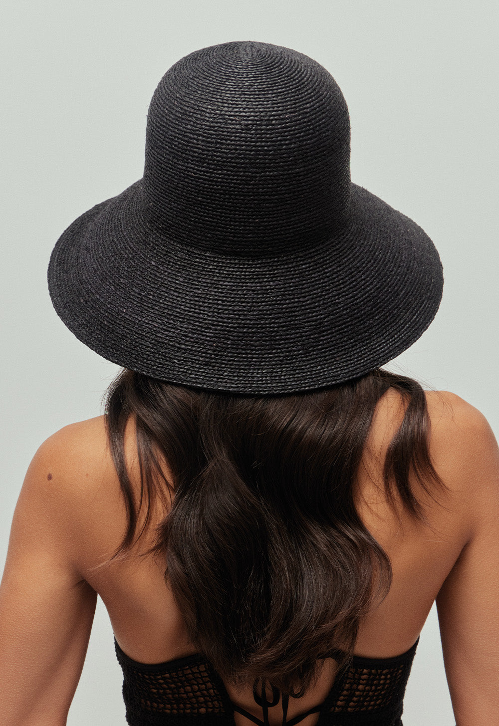Cappello da sole Teodora nero