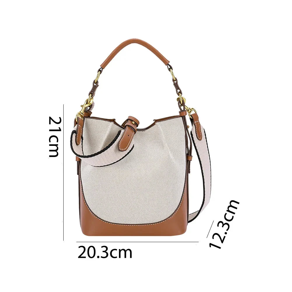 Karine Crossbody Bucket Bag