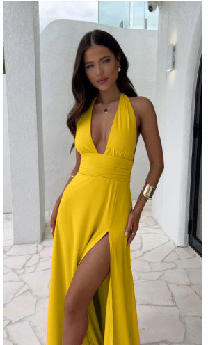 Lyra Halter Dress