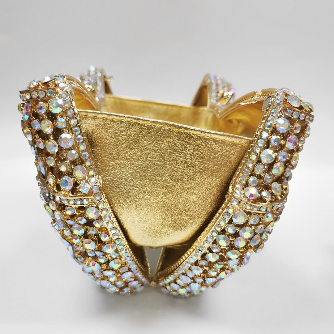 Isabella Bow Rhinestone Clutch