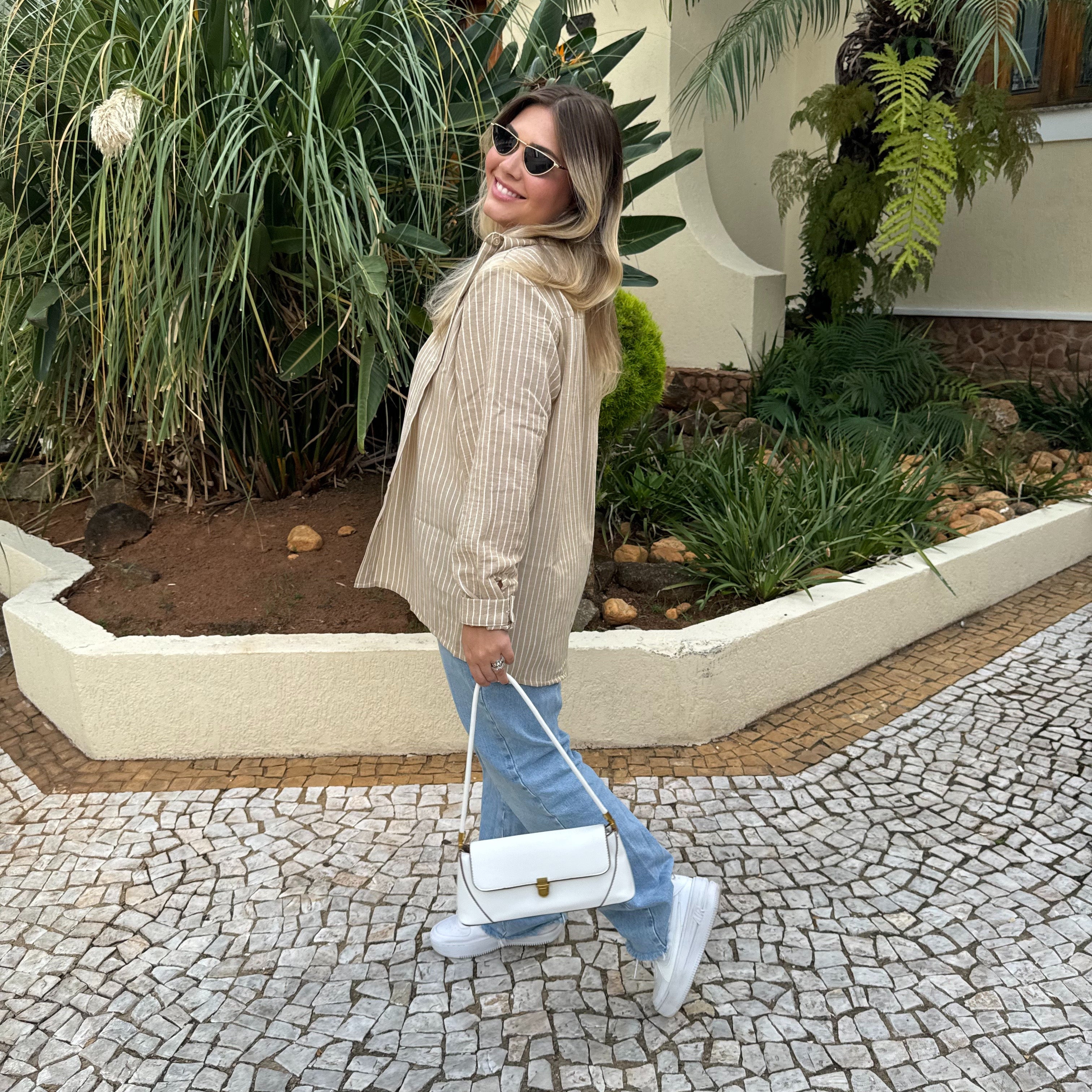 Helena Shoulder Baguette Bag