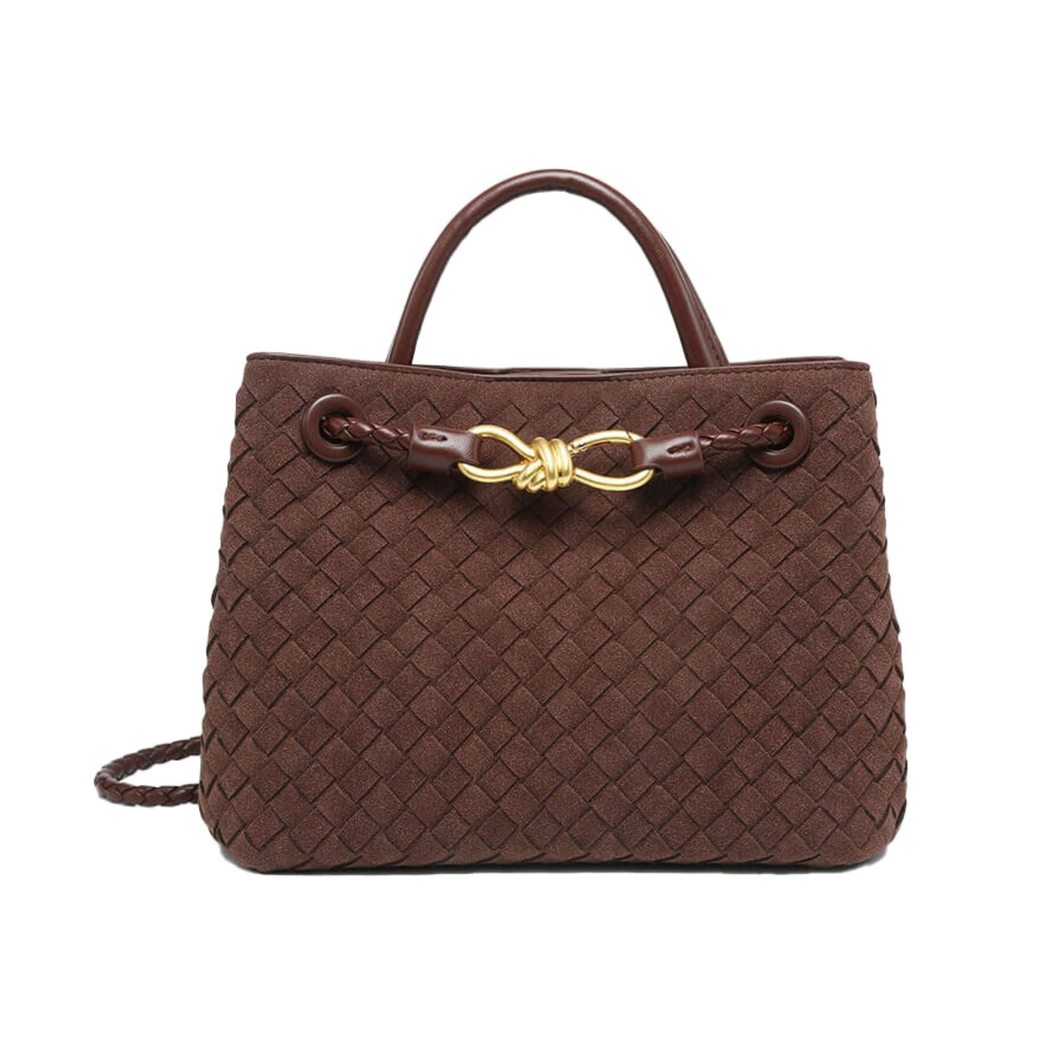 Adele Medium Suede Tote Bag